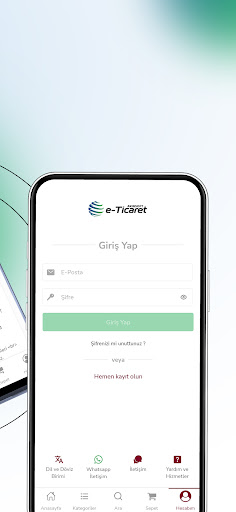 AKINSOFT E-Ticaret Demo Screen 2