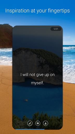 Android application Affirmations Daily - Positive screenshort