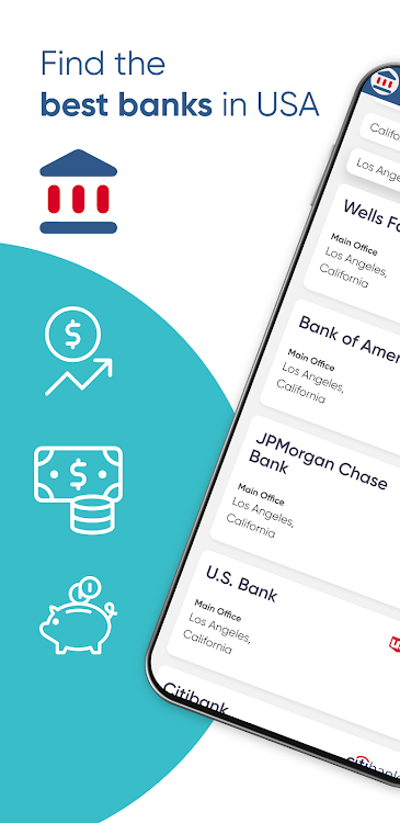 Find banks in USA - 1.0.2 - (Android)