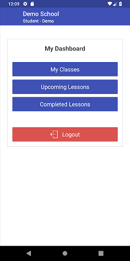Android application TheEDU screenshort