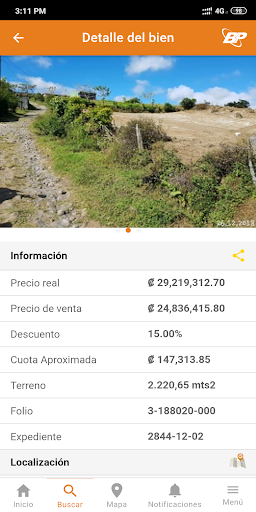 BP Venta de Bienes Screen 3