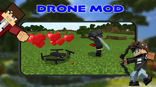 Drone Mod For Minecraft PE 2