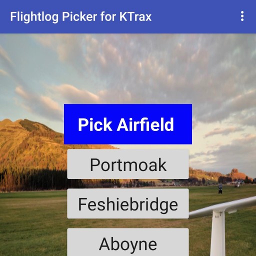 Flight log shortcut logo