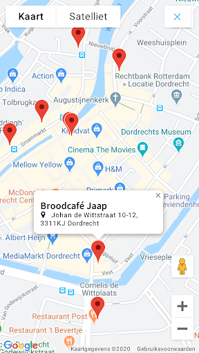 Android application Dordrecht City App screenshort