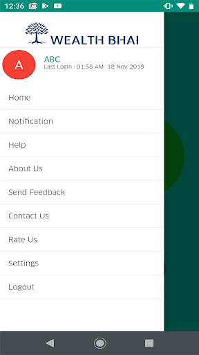 Android application GFS - Mutual Fund App screenshort