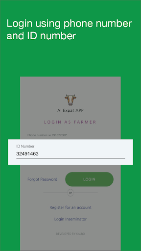 Android application KALRO AI Expat screenshort