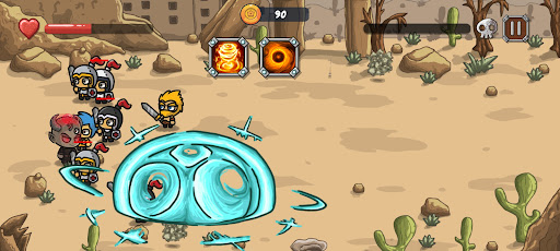 Android application Demonic Mage: Magic Battles screenshort