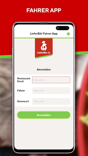 Android application LB Fahrer screenshort