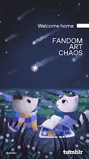 Tumblr—Fandom, Art, Chaos Schermata
