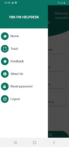 YBK FM HELPDESK Screen 3