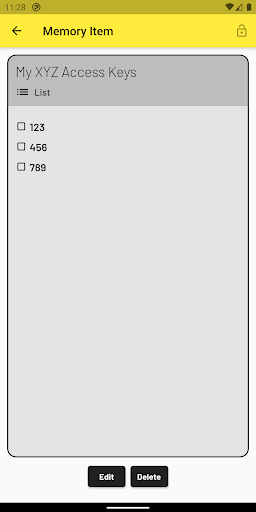 Memory Agent Screen 2