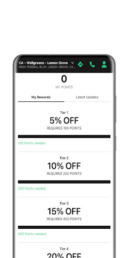 Android application Wellgreens screenshort