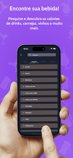 Drink Fit Calorias nas Bebidas
