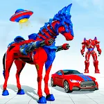 Cover Image of Download Horse Robot Car Transform War  APK