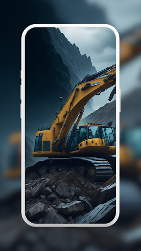 Excavator Wallpaper