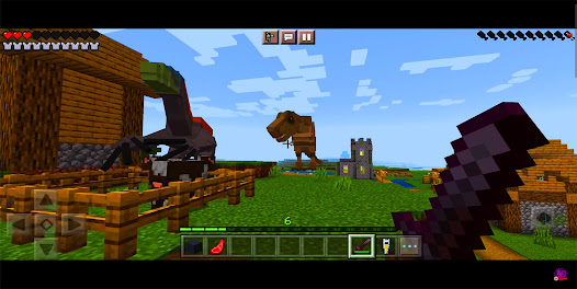 Captura 1 JURASSIC WORLD for MinecraftPe android