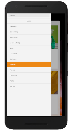 H66 Training App - SFI Screen 2