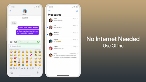 Messages Phone 15 - OS 17 Pro Screen 2