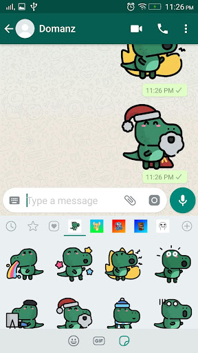 Dino Sticker for WhatsApp