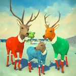 Cover Image of Download Deer Simulator Christmas  APK