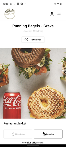 Android application Running Bagels Greve screenshort