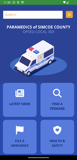 Android application OPSEU Local 303 screenshort