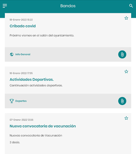 Ataquines Informa Screen 2