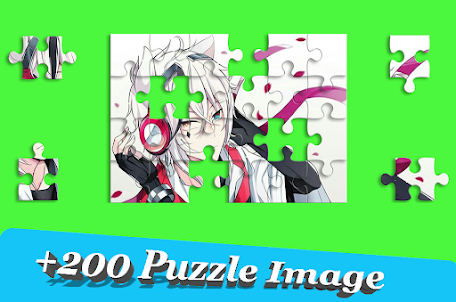 Puzzle Anime Cat Boy Wallpaper