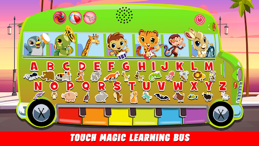 Touch Magic Learning Bus Piano Screen 2