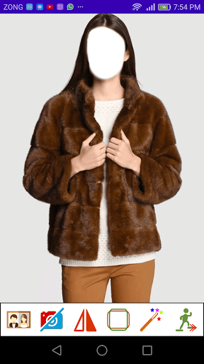 Winter Short Coat Fashion Screenshot