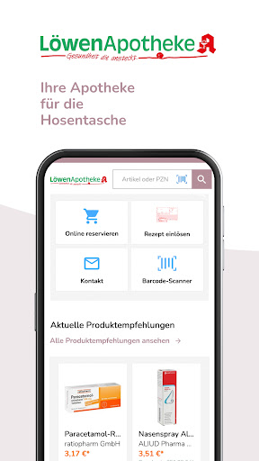 Android application Loewen Apotheke Witzenhausen screenshort