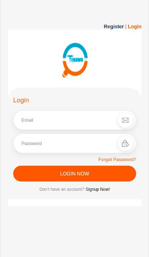 Android application Tenawo screenshort