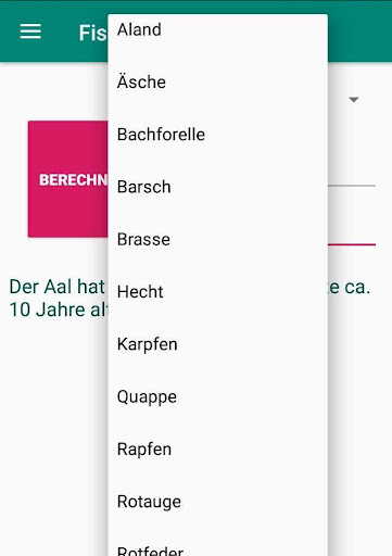 Fisch Rechner Screen 2