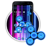 neon Colors Fidget Spinner Theme 2D icon