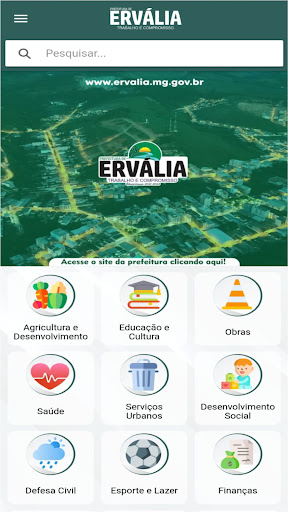 App Ervália Screen 2