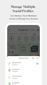 Captura 7 PLANOLY: Social Media Planner android