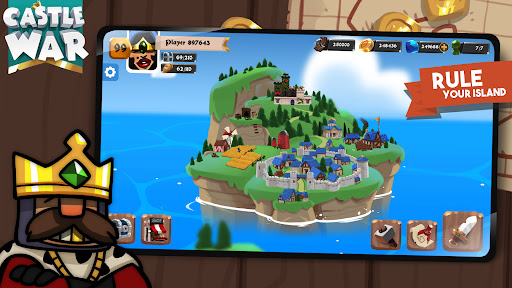 Castle War: Idle Island  screenshots 1