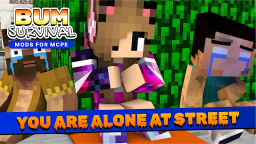 Android application Bum Survival for MCPE screenshort