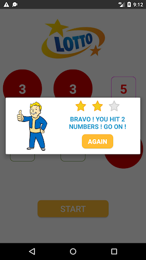 LOTTO Screen 2