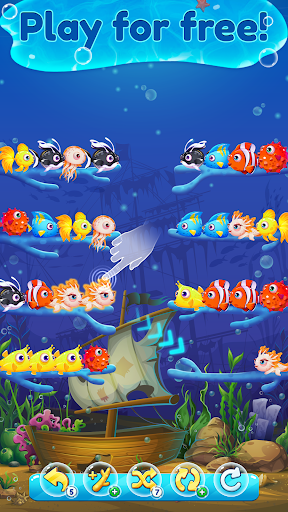 Fish Sort: Sorting Color Screen 3