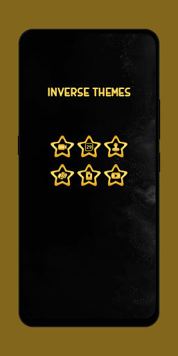 Yellow Starlight Icon Pack Screen 2