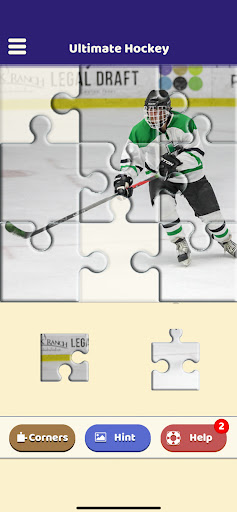 Android application Ultimate Hockey Puzzle screenshort