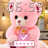 Teddy Bear Pin Lock Screen - Teddy Bear Wallpaper icon