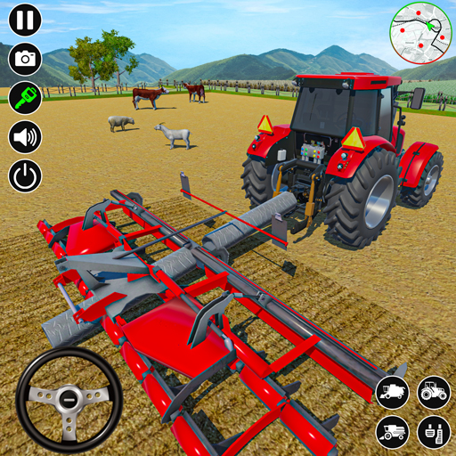 Tractor Simulator Games 2024 logo