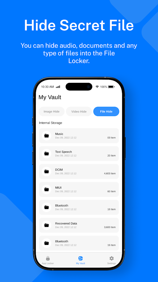 #3. AppLock - Hide Photo & Video (Android) Göre: Deep infotech