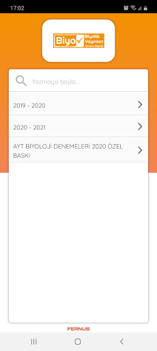 Android application Biyotik Video Çözüm screenshort