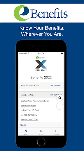 Android application EBenefits screenshort