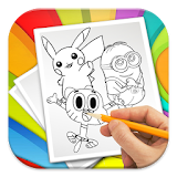 Coloring Book For Cartoons icon