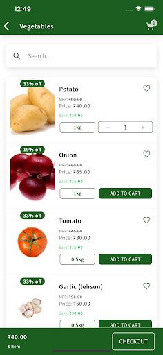 Kravi: Grocery in Minutes Screen 2