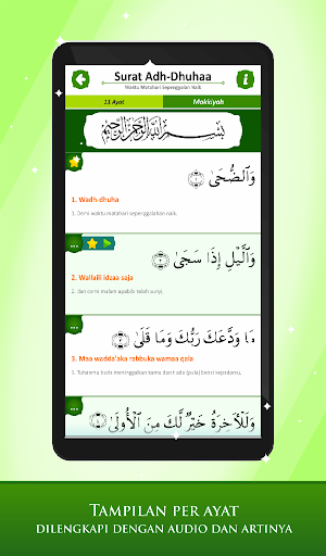 Screenshot of Marbel Juz Amma